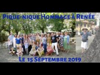 � 1 an déjà 01  Diaporama Pique-Nique Hommage à Renée le15 Septembre 2019